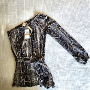 Michael Kors - one shoulder top, NWT, size Small